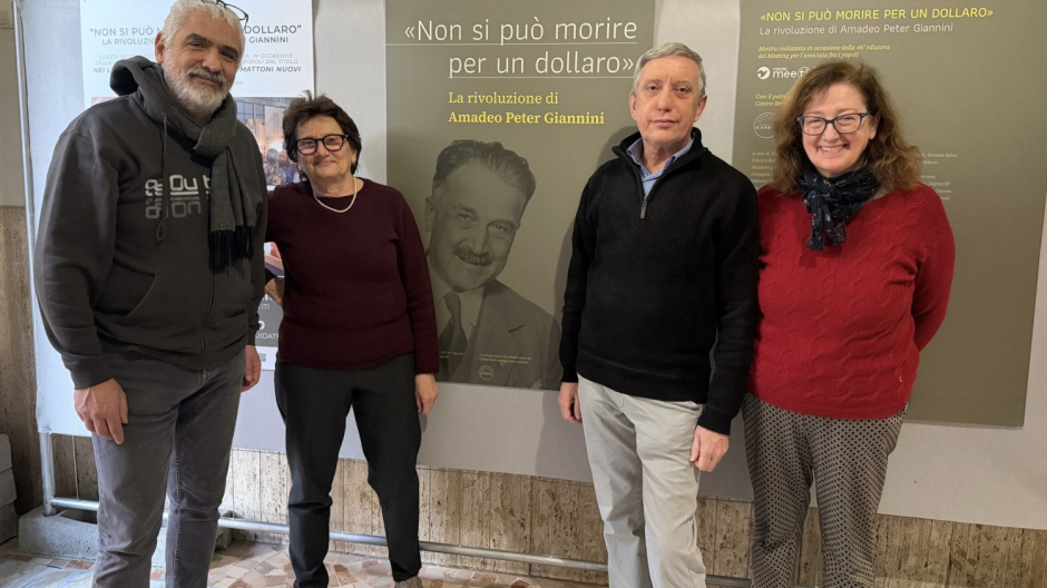 Arona, “Non si può morire per un dollaro”: mostra su fondatore Bank of America